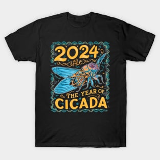 2024 The Year Of Cicada, Celebrate Cicada Emergence, T-Shirt